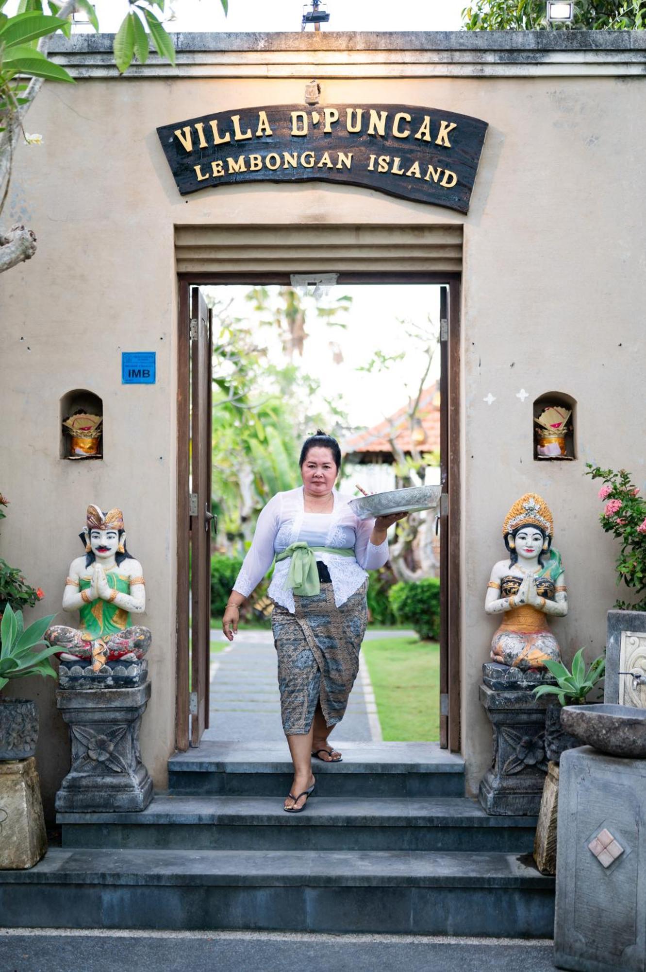 D'Puncak Villas Lembongan Nusa Lembongan Exteriör bild
