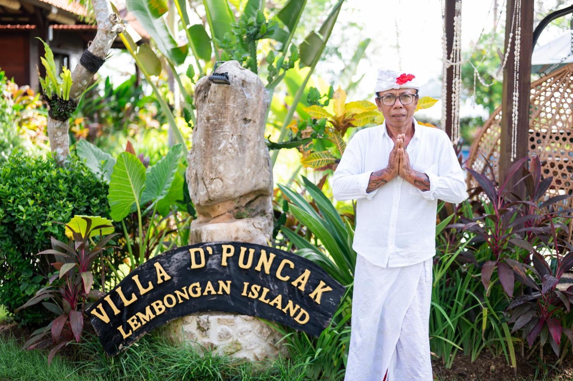 D'Puncak Villas Lembongan Nusa Lembongan Exteriör bild